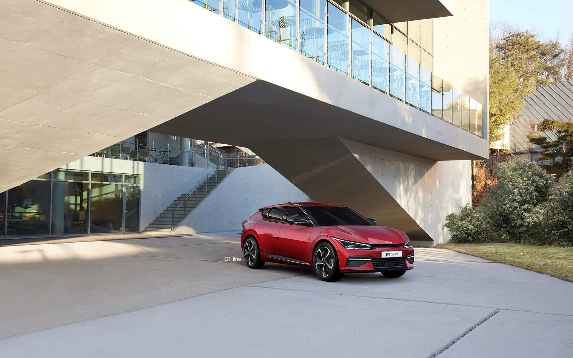 [Imagen del Kia EV6 destacando su diseño futurista]